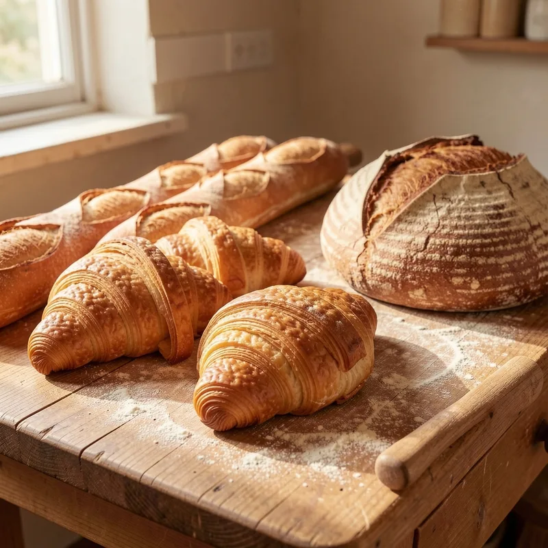 Croissants maison : réussir le feuilletage et le tourage pas à pas